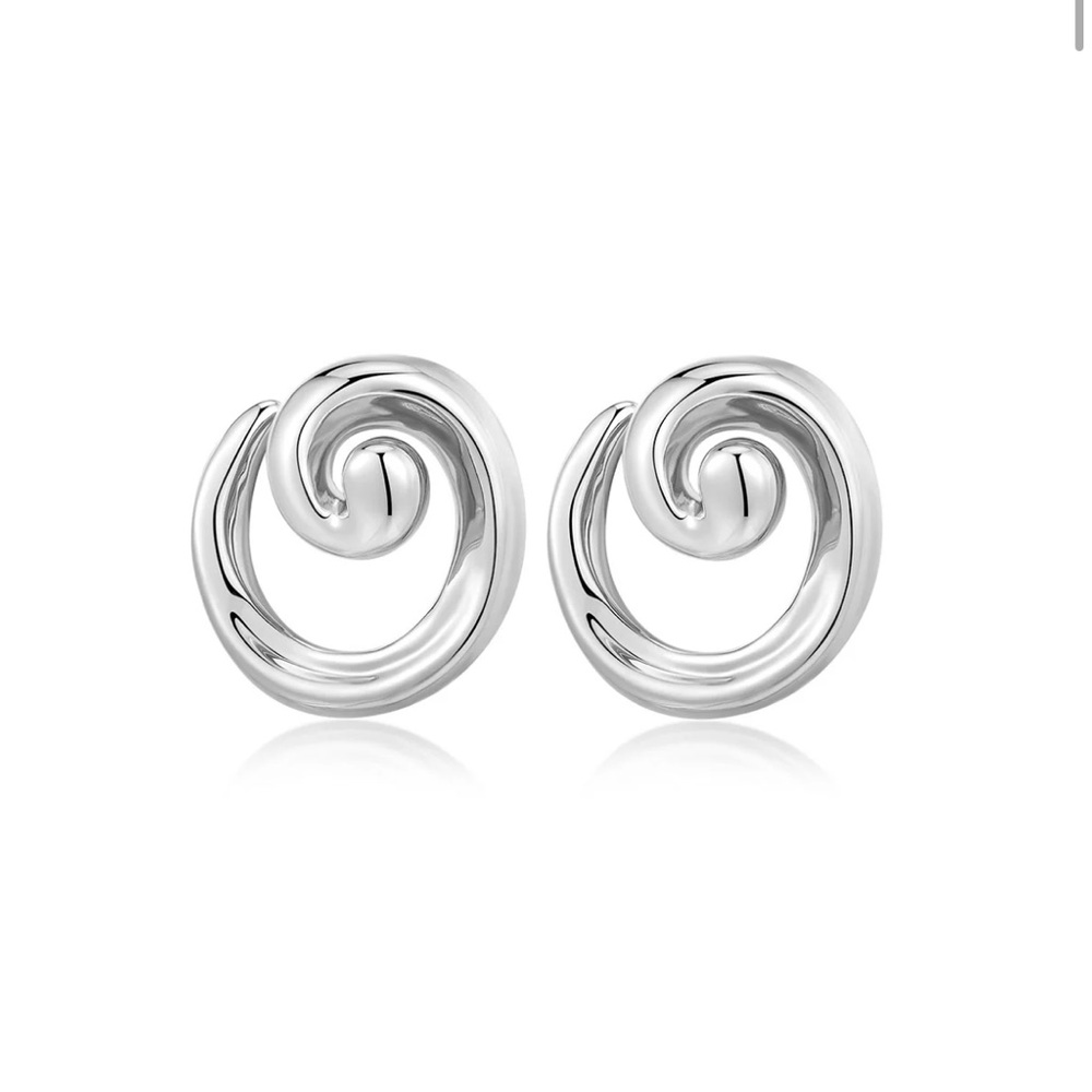 LUV AJ THE SEASHELL COIL STUDS